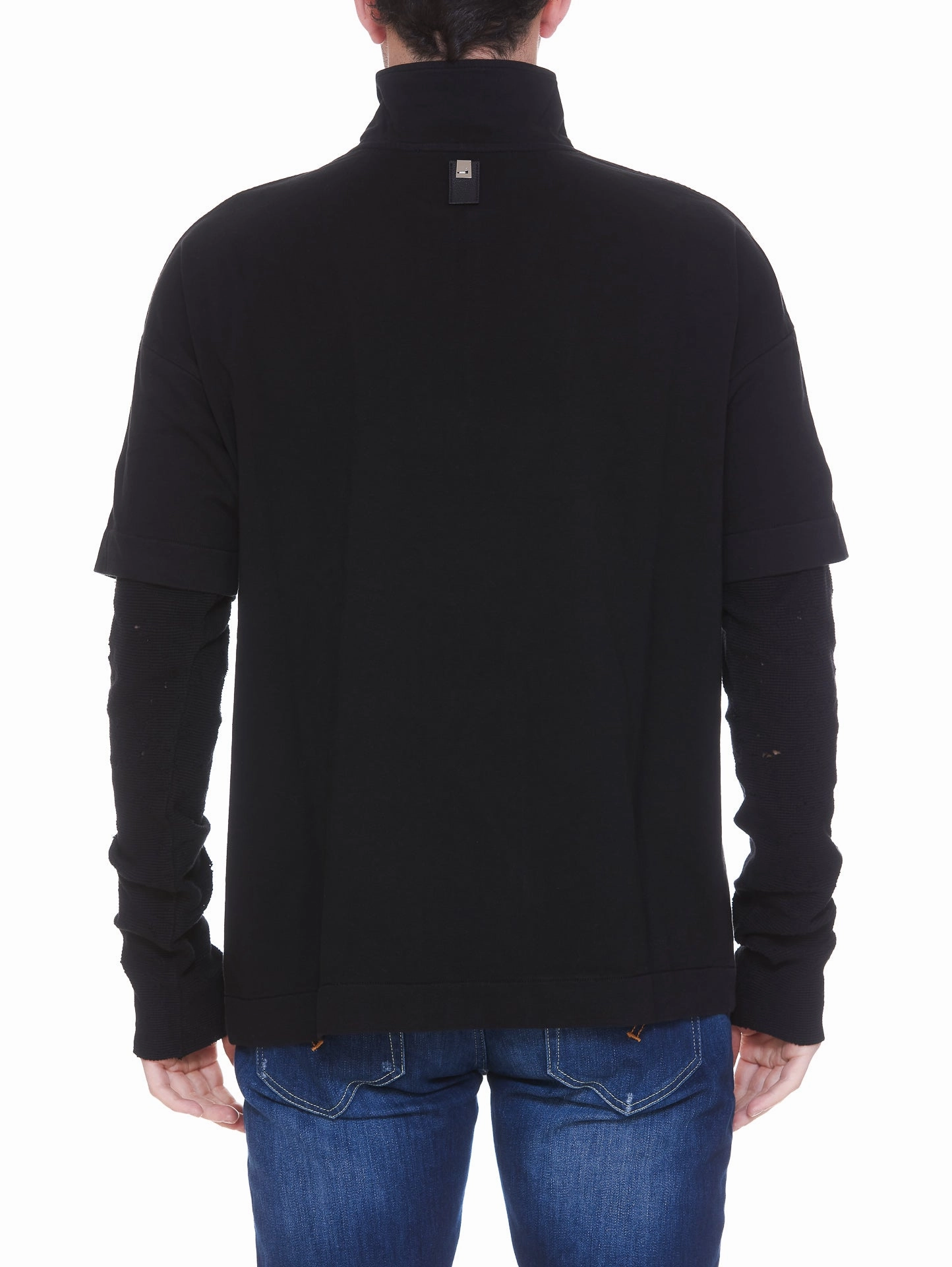 1017 ALYX 9SM Double-Sleeved Distressed Detail T-Shirt