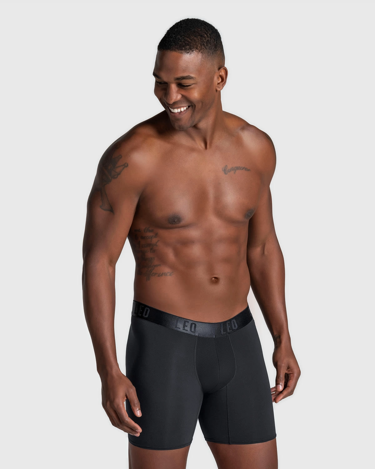 3-Pack Long Athletic Boxer Brief with Side Pocket