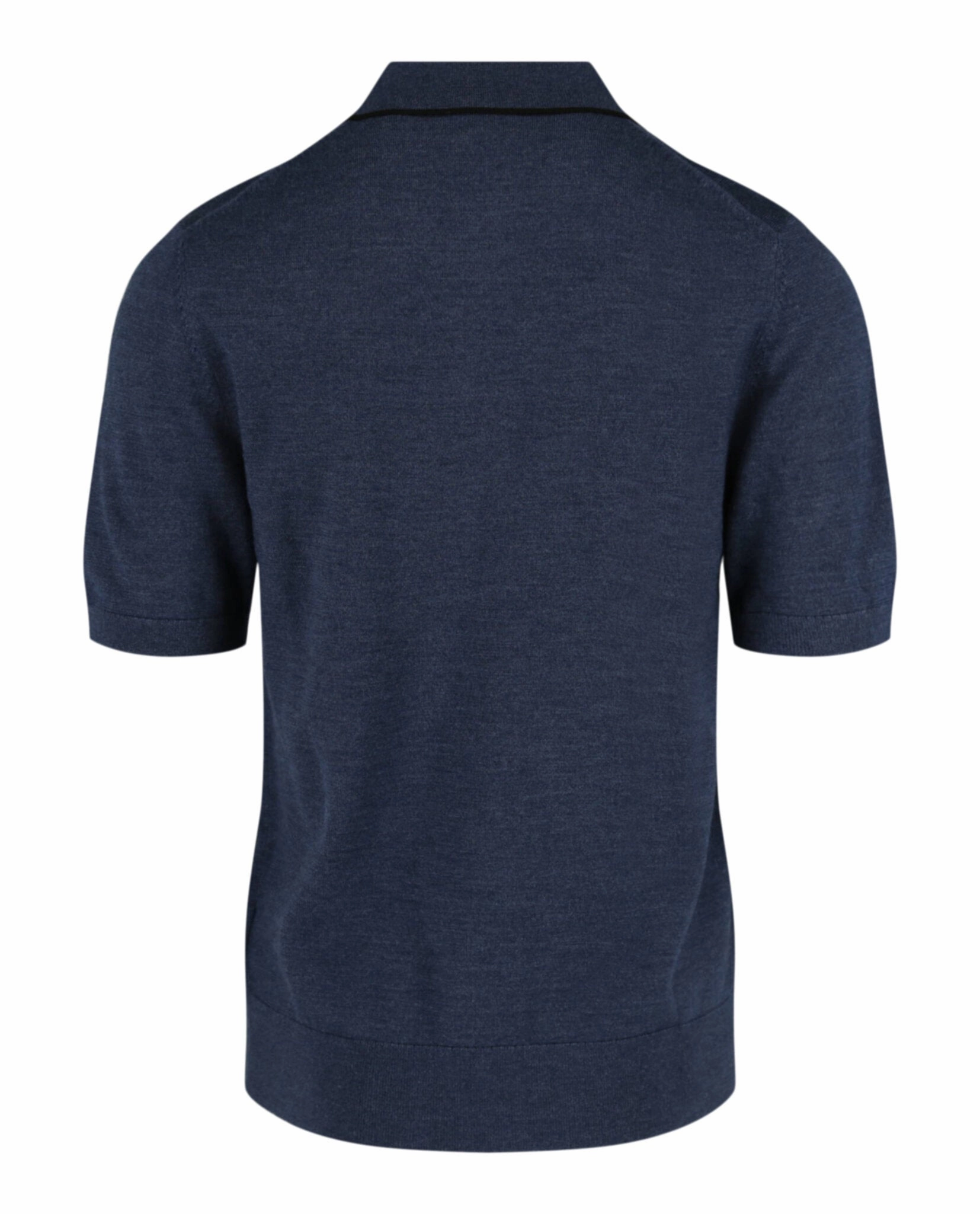 'TB' Cashmere Blend Polo Shirt