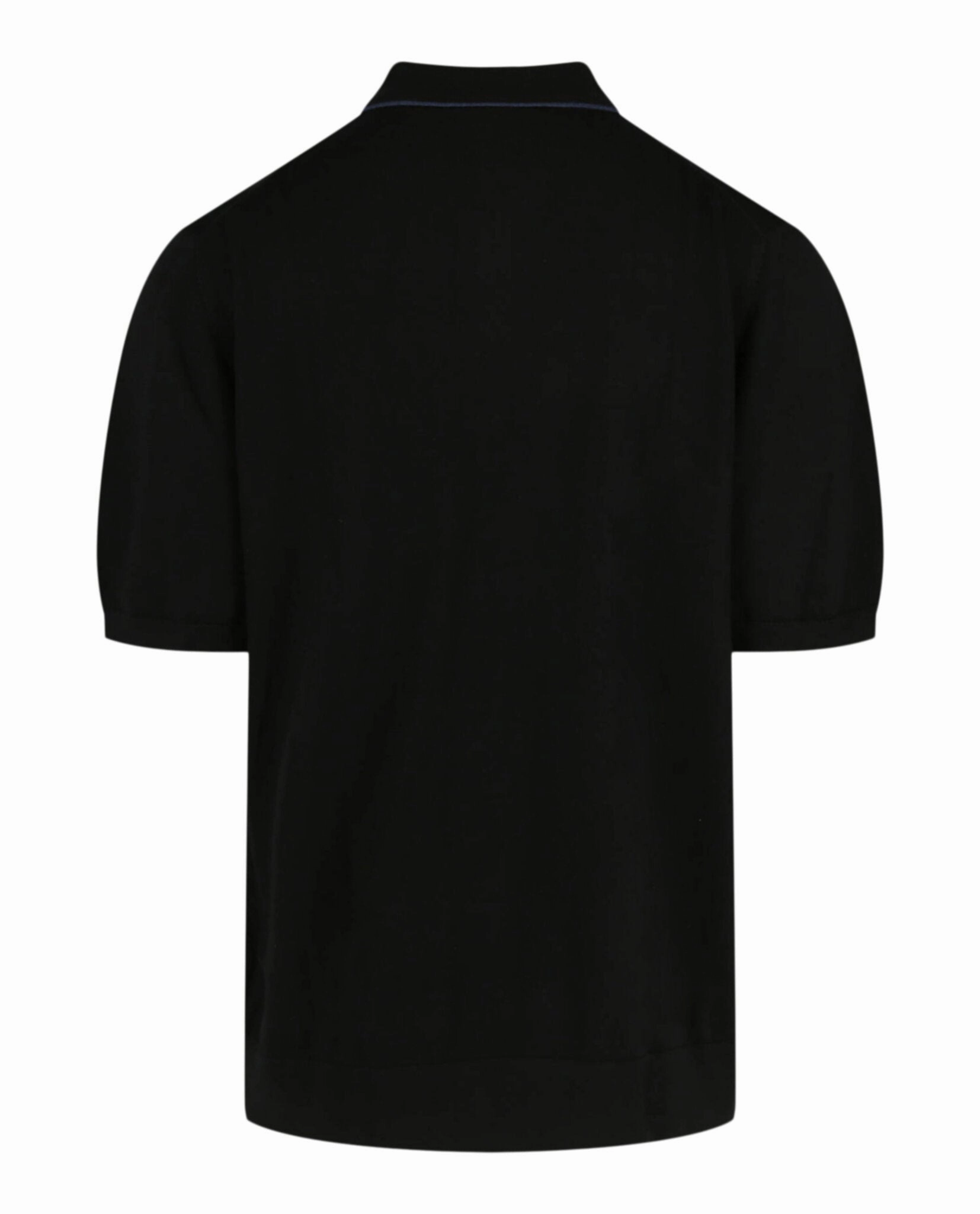 'TB' Cashmere Blend Polo Shirt