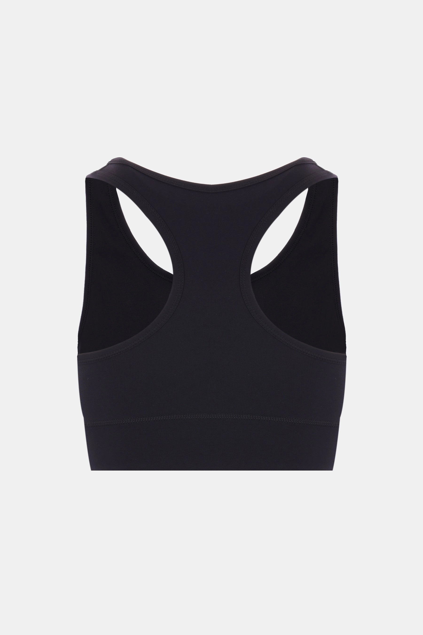 Activewear stretch jersey sports bra