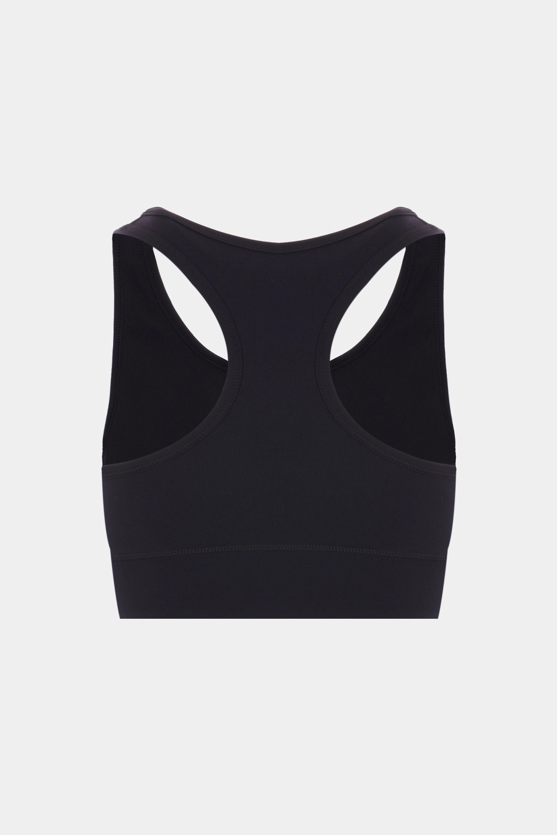Activewear stretch jersey sports bra