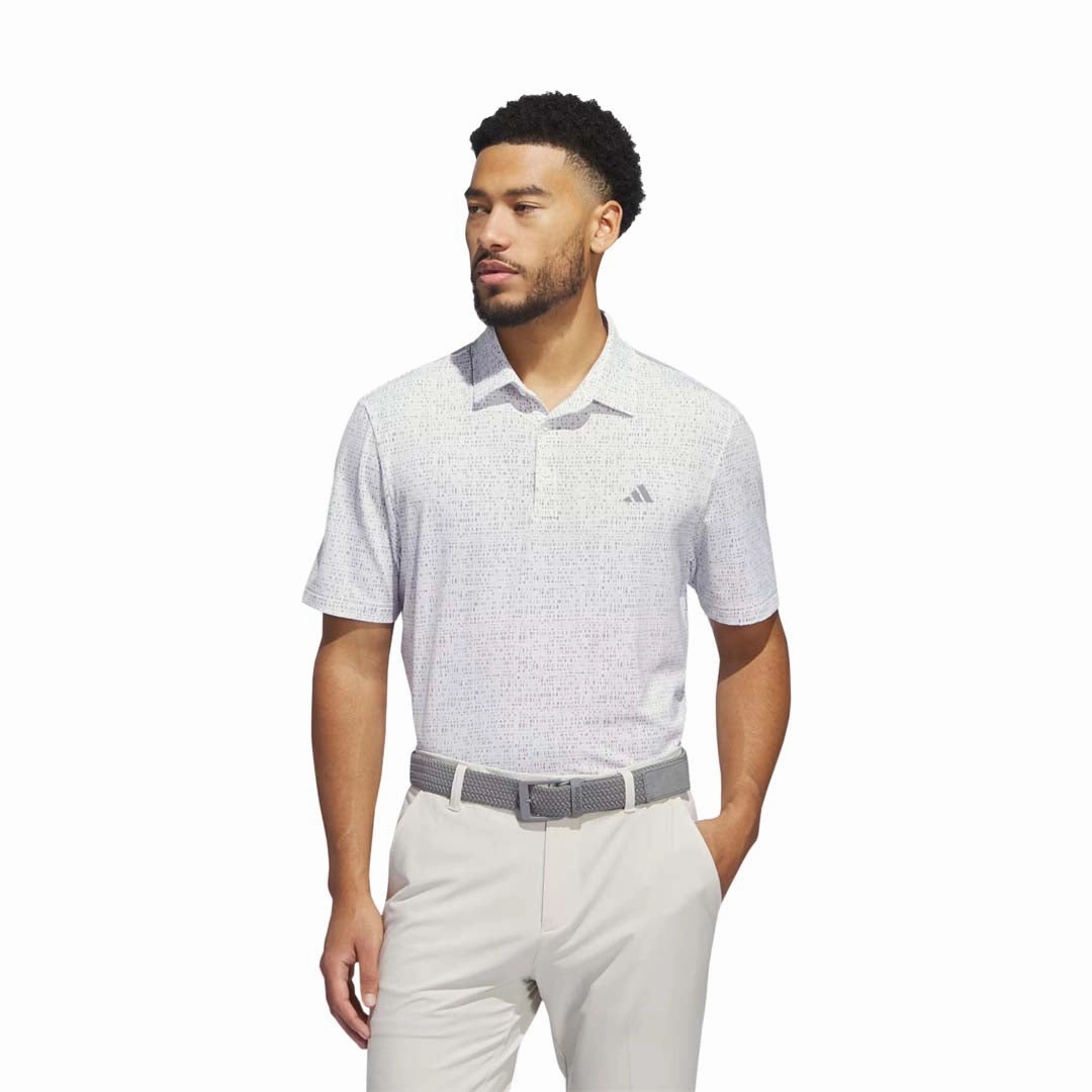 adidas - Men's Ultimate365 Power Grid Print Polo (IL0574)