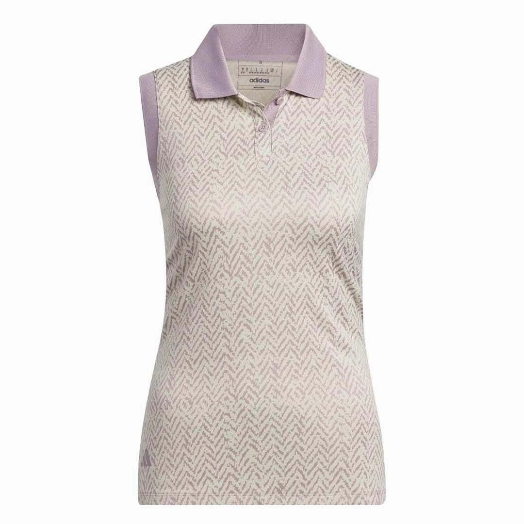adidas - Women's Ultimate365 Jacquard Sleeveless Polo (IP8691)