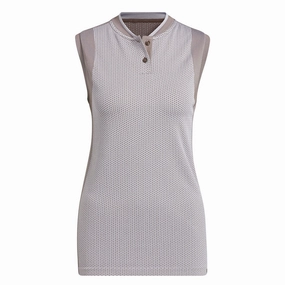 adidas - Women's Ultimate365 Tour Sleeveless Primeknit Polo (HT6340)
