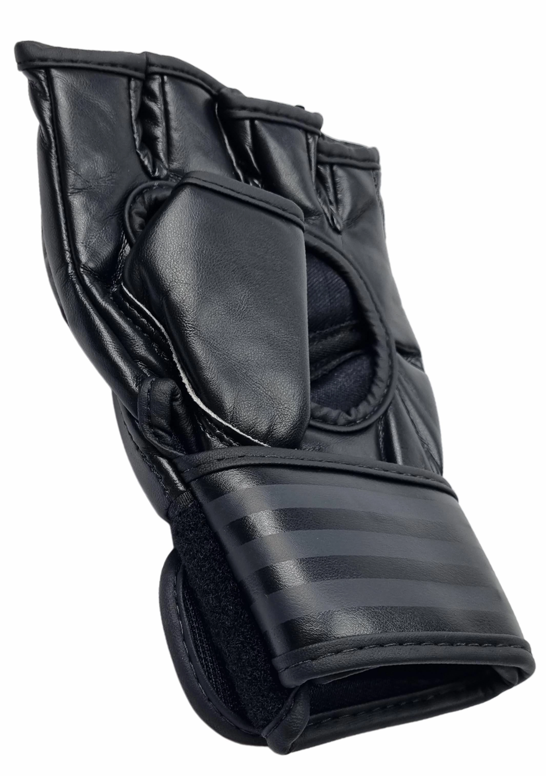 Adidas Combat Sports Gloves Black/Silver <br> ADICSG07-BS