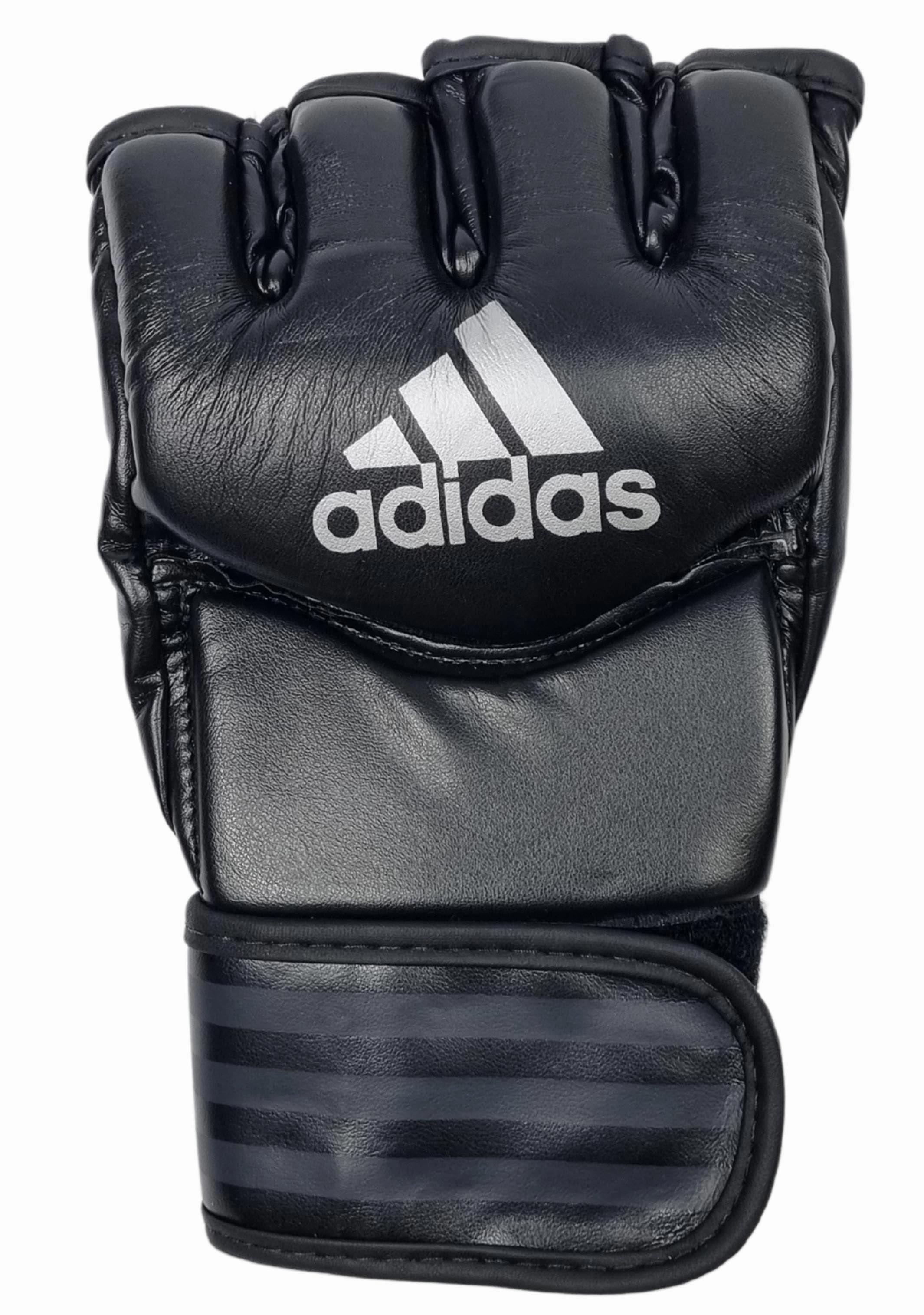Adidas Combat Sports Gloves Black/Silver <br> ADICSG07-BS