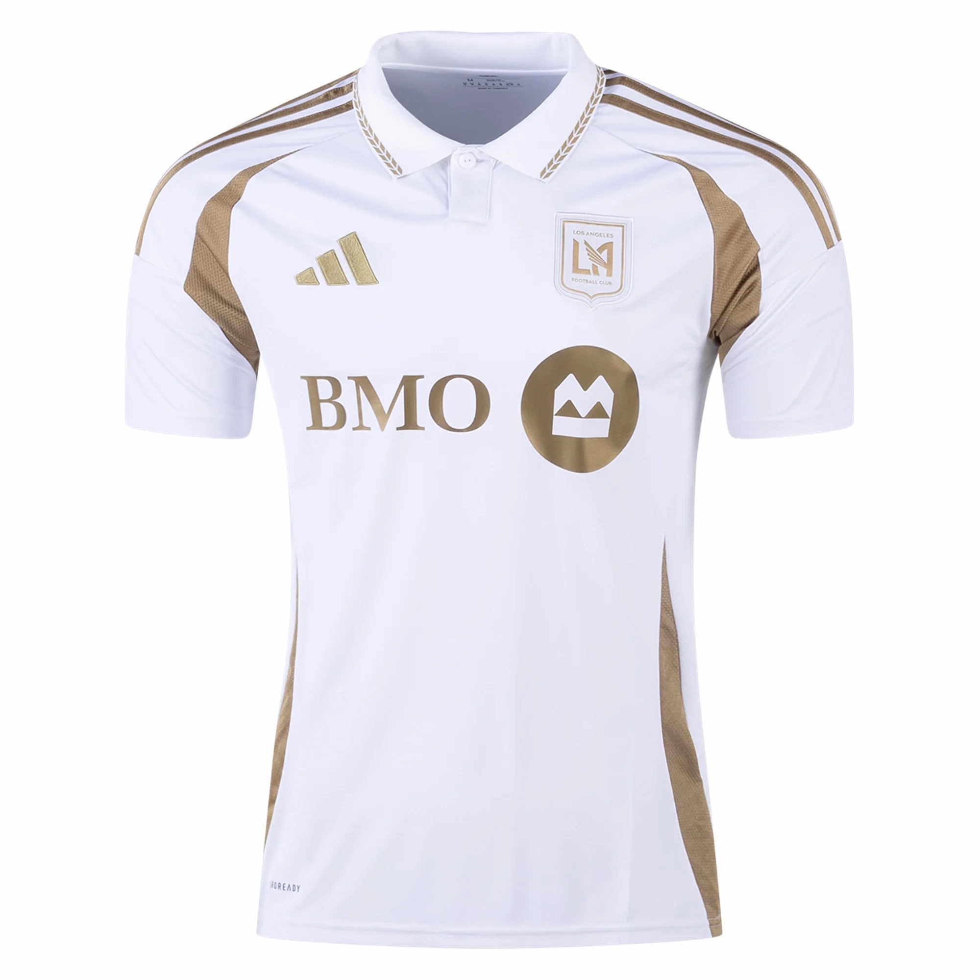adidas Denis Bouanga LAFC Away Jersey 25/26 (White/Gold)