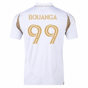 adidas Denis Bouanga LAFC Away Jersey 25/26 (White/Gold)