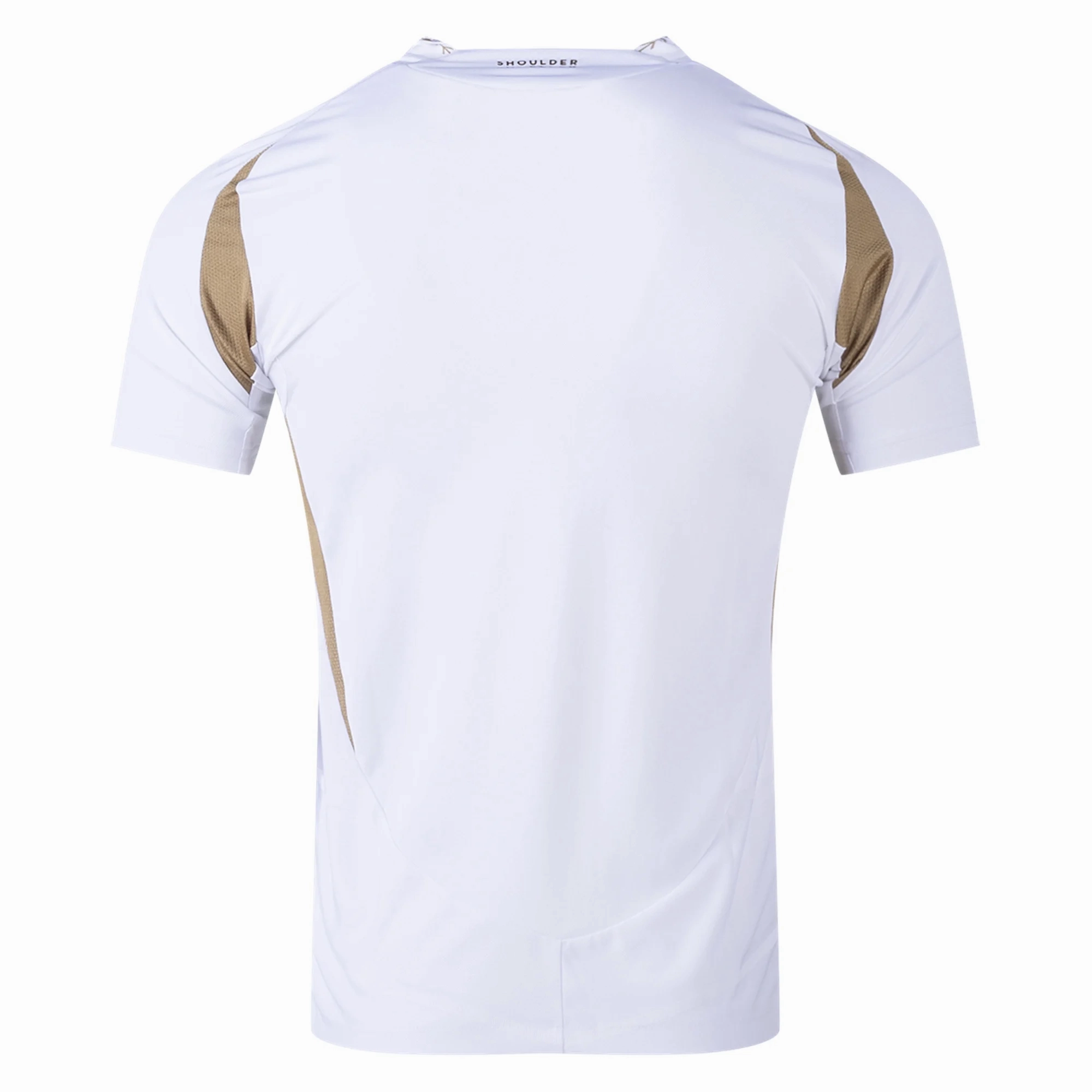 adidas LAFC Authentic Away Jersey w/ MLS   Apple   Ford & LAFD Logo 25/26 (White/Gold)