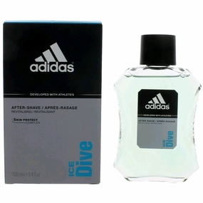 Adidas Men's After Shave - Ice Dive Captivating Aromatic Spicy Fragrance, 3.4 oz