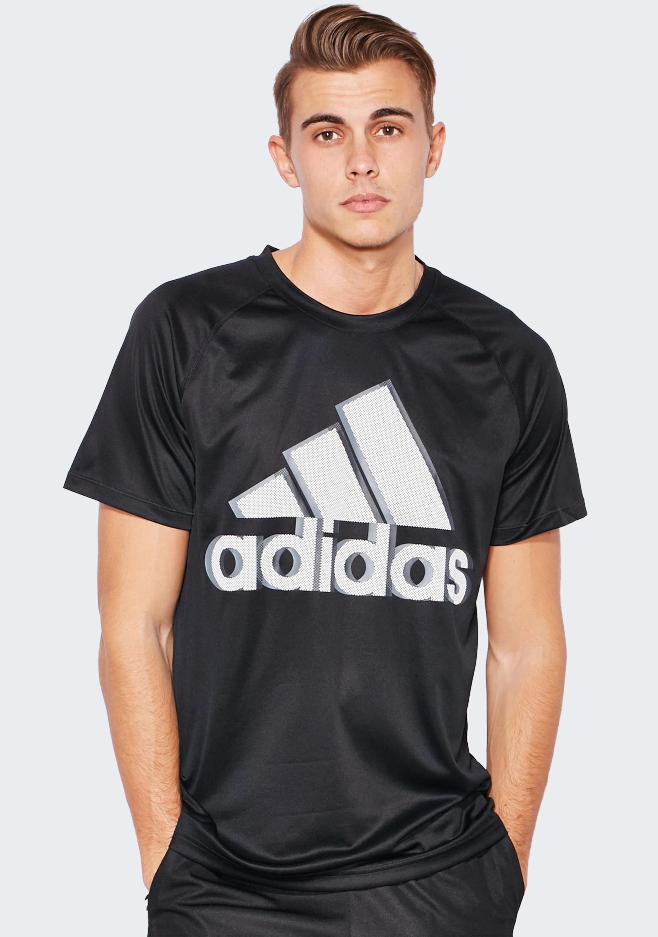 Adidas Men's Base Logo Tee Black