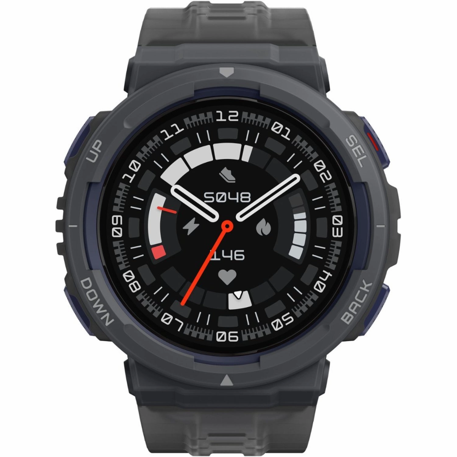 Amazfit W2212US6N Active Edge Smartwatch - Gray