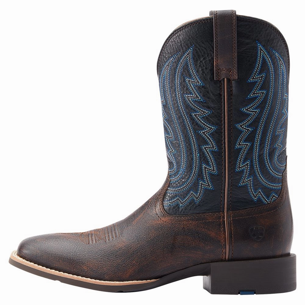 ARIAT 10044562 Men's Sport Big Country Western Boot, Tortuga/Black, 11W