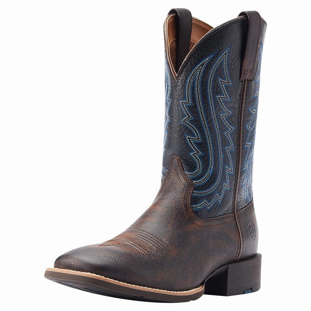 ARIAT 10044562 Men's Sport Big Country Western Boot, Tortuga/Black, 11W