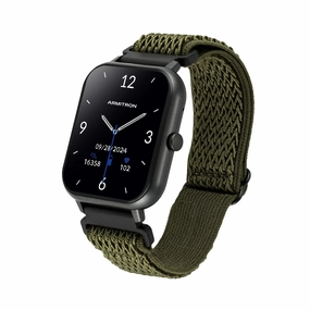 Armitron Connect 42/1001DGGNWM Unisex Eclipse Smartwatch, Forrest Green