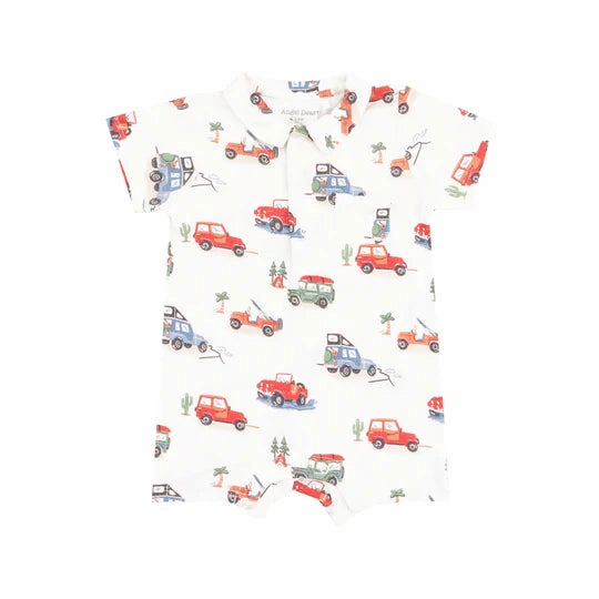 Bamboo Polo Shortie - Off-Road Adventure