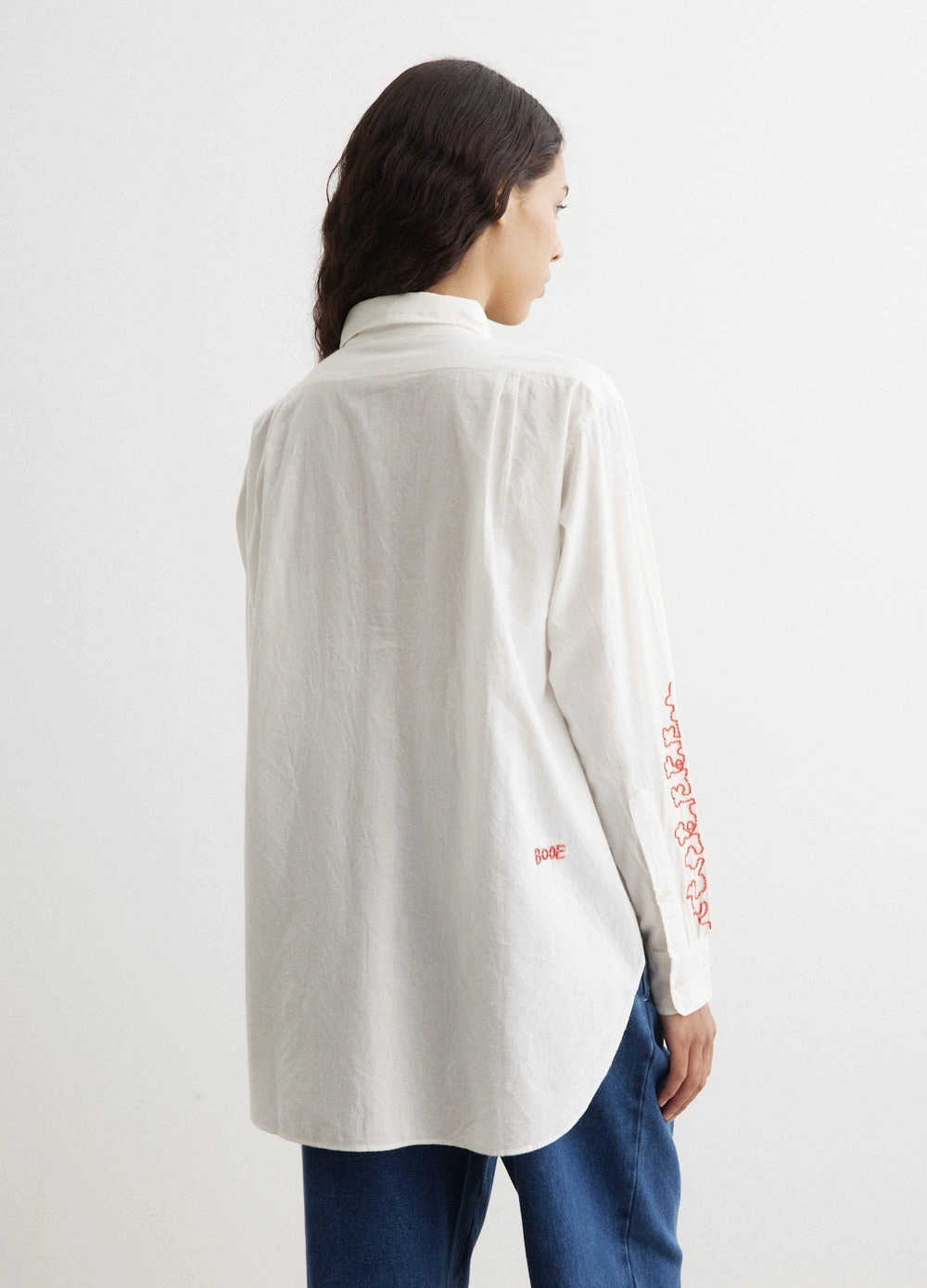 Beaded Crossvine Shirt