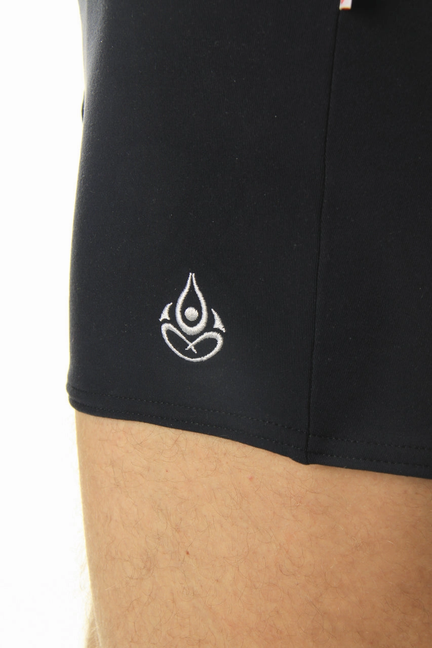 Brazilian Style Trunks, Black, Supplex