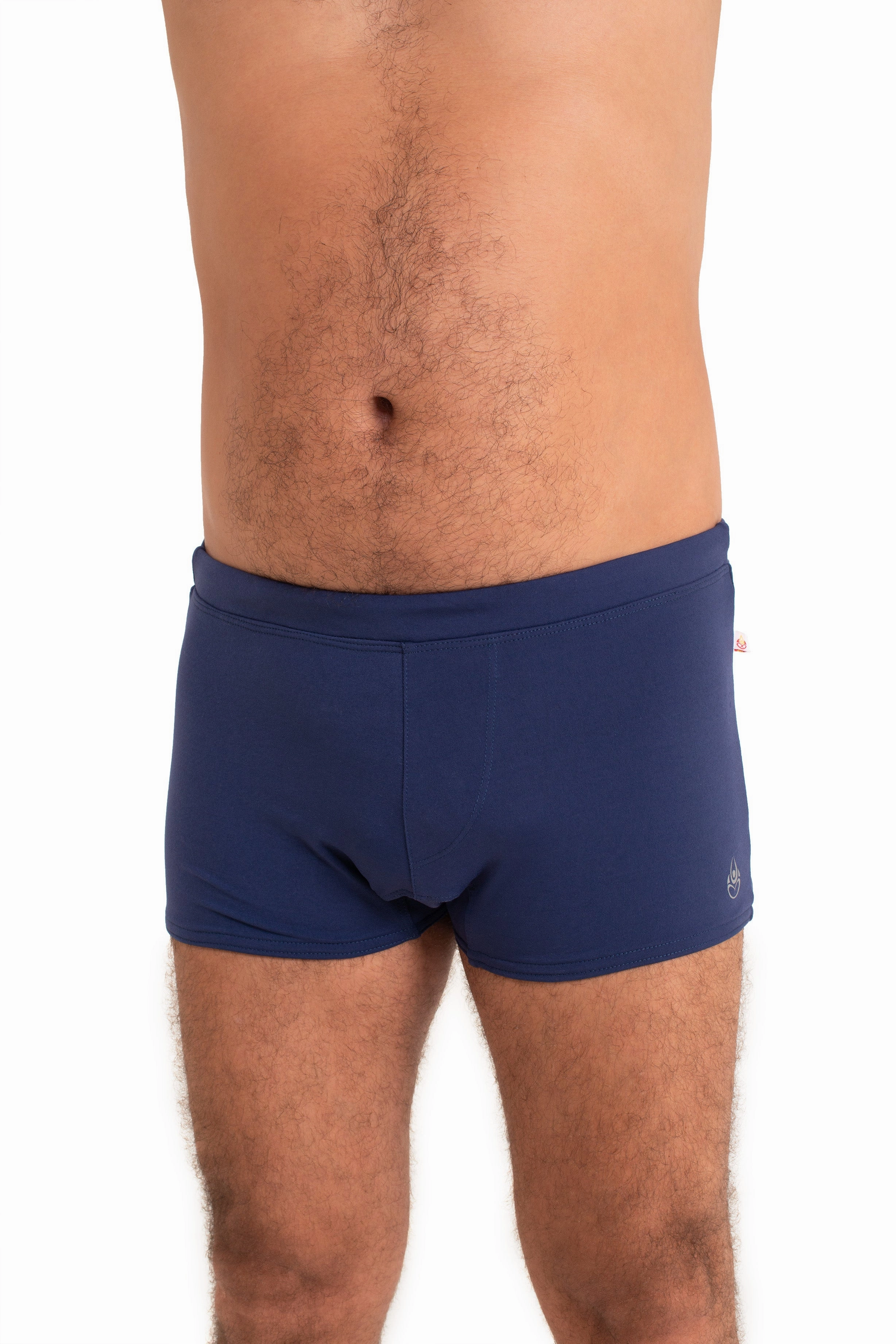 Brazilian Style Trunks, Dark Blue, Supplex