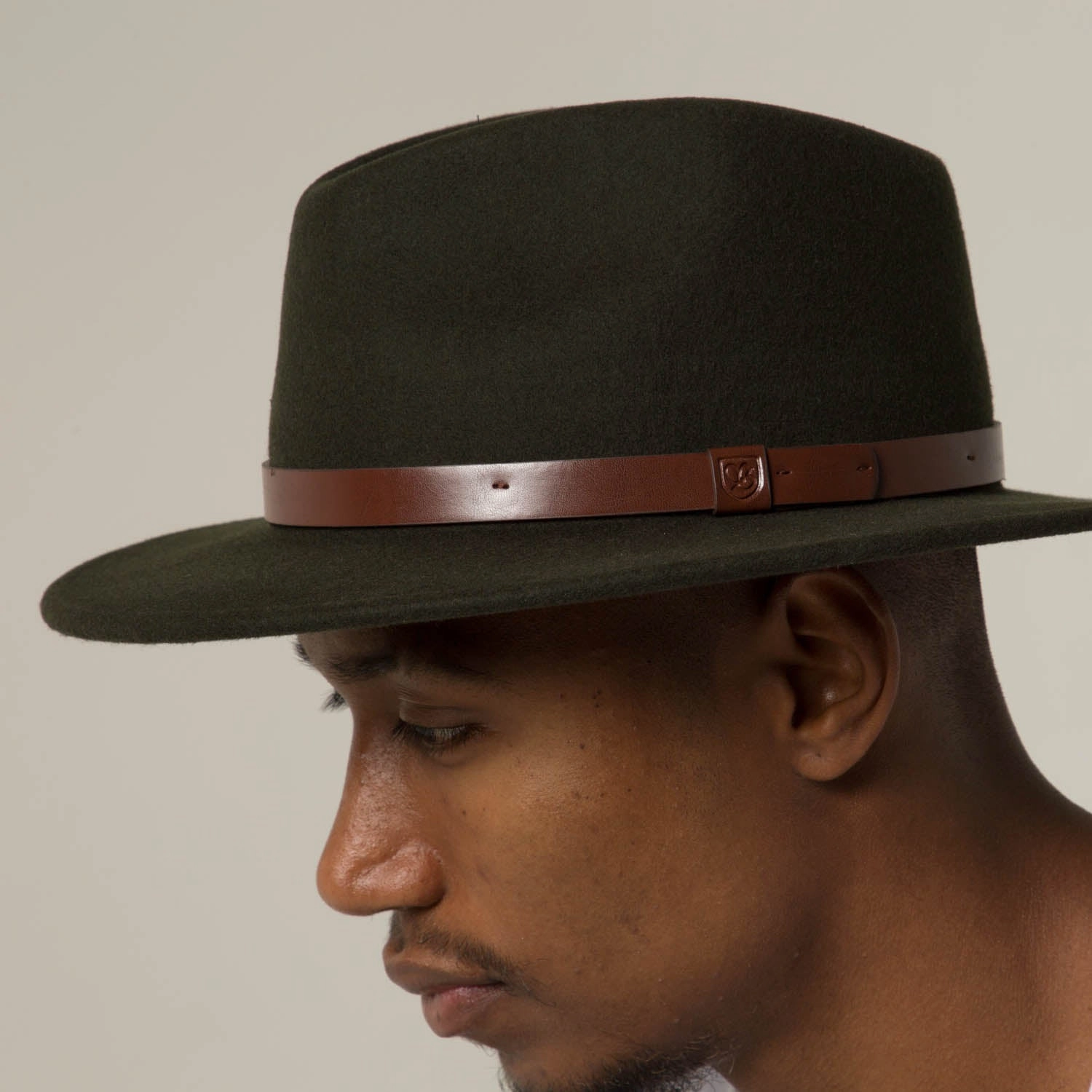Brixton Messer Fedora Hunter Green