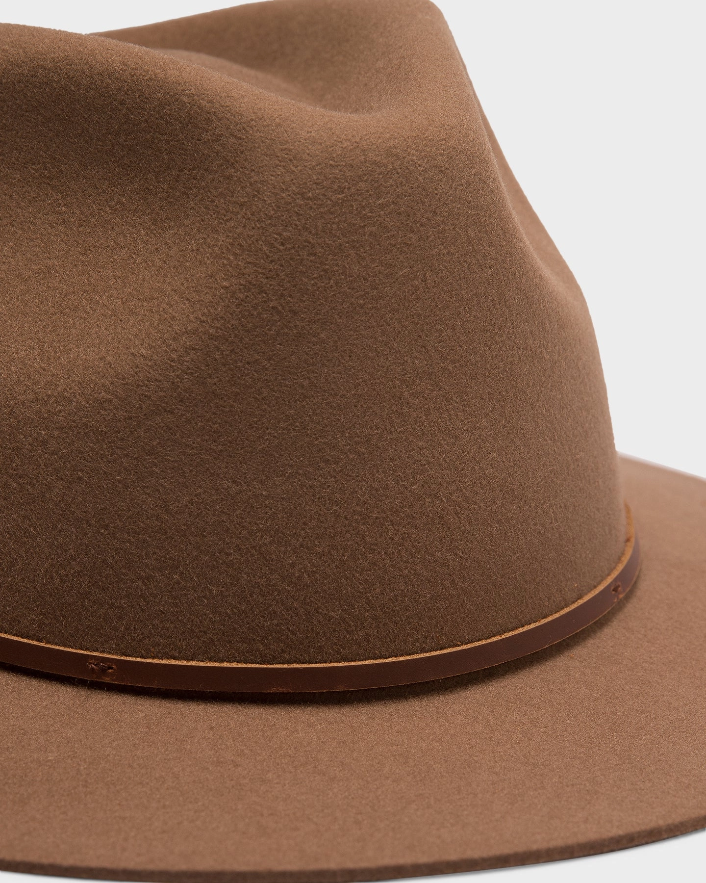 Brixton Wesley Fedora Coconut