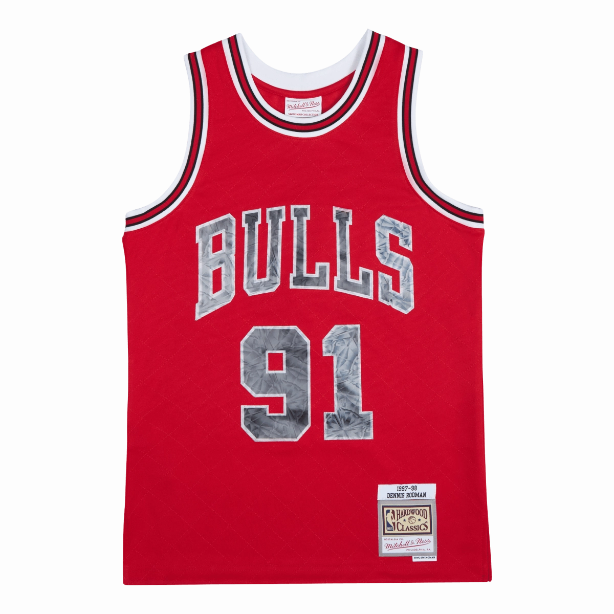 Bulls 75th Anniversary Swingman Jersey - Rodman
