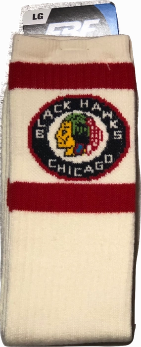Chicago Blackhawks Men's 1938 Retro Logo Socks