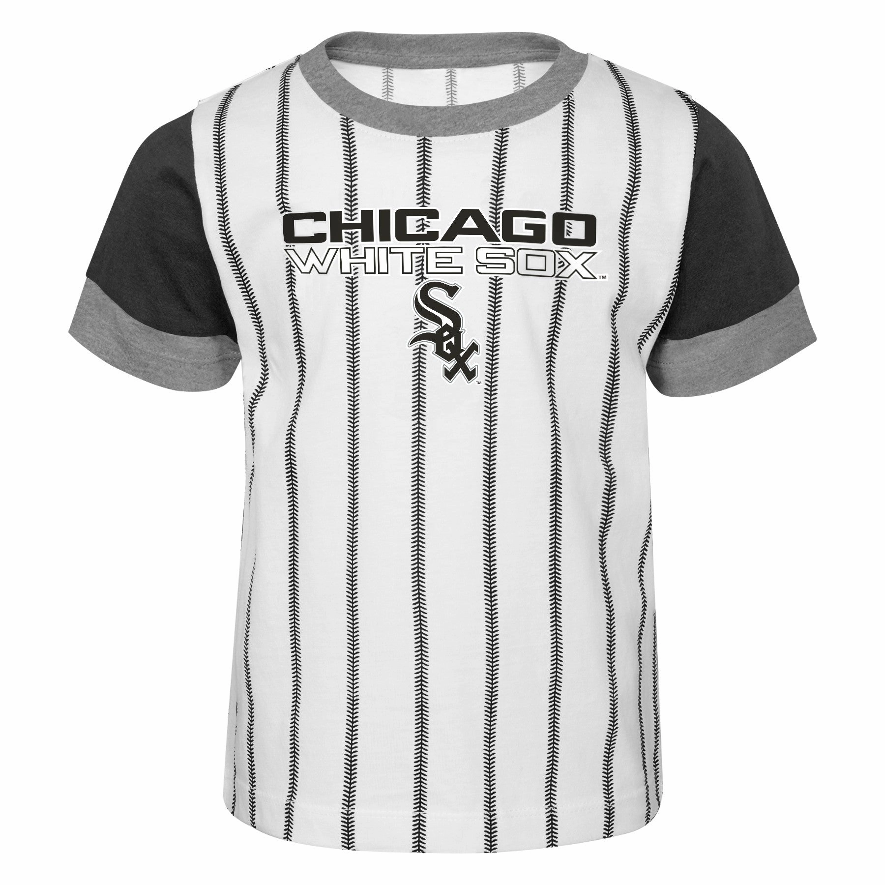 Child's Chicago White Sox Majestic Position Players Short Sleeve T-Shirt and Short Set