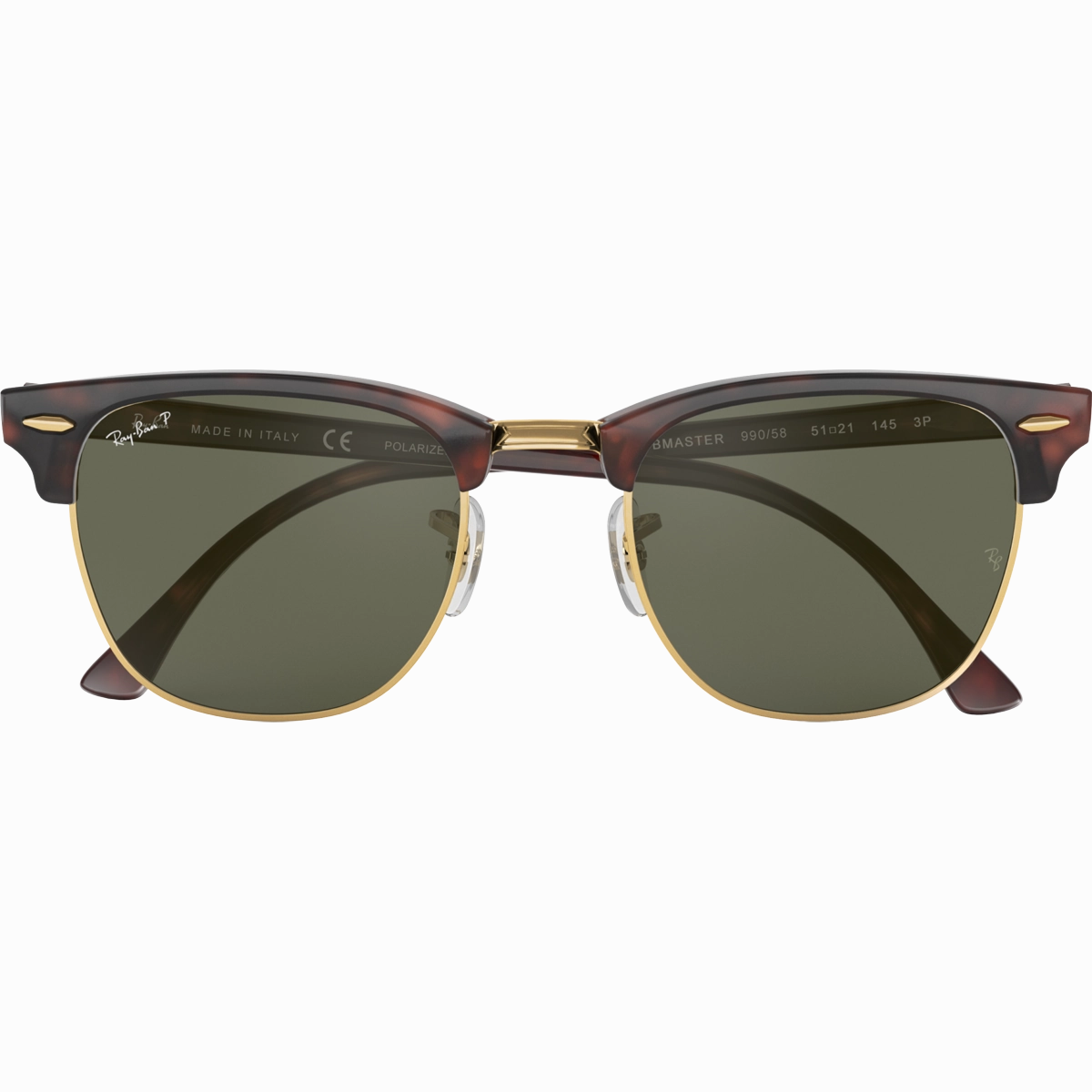 Club Master M - Red Havana/G-15 Green Polarized