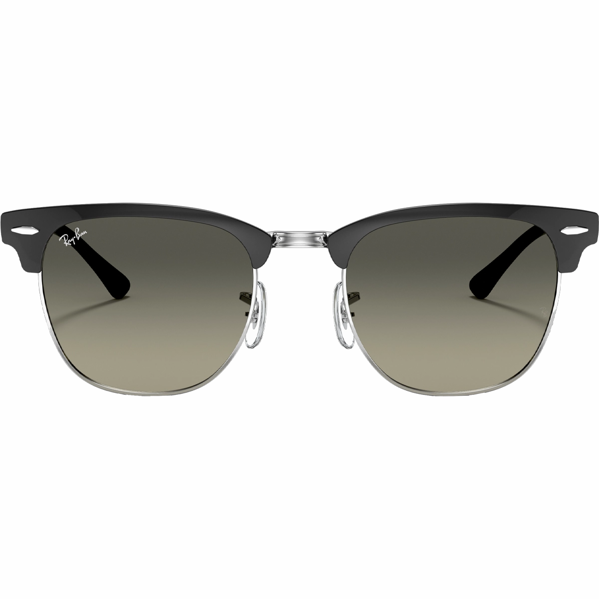 Clubmaster Metal - Polished Black Silver/Grey Gradient