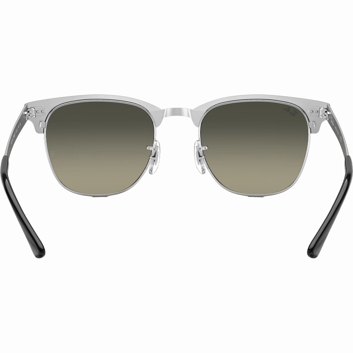 Clubmaster Metal - Polished Black Silver/Grey Gradient
