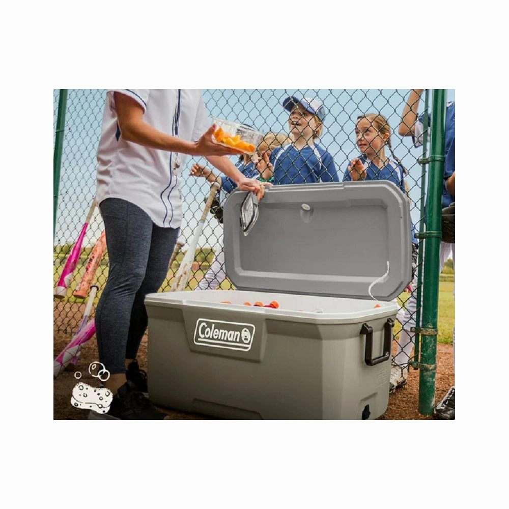 Coleman 2179160 316 Series 120QT Hard Chest Cooler, Silver Ash
