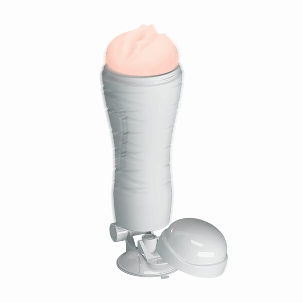 Crazy Bull Flora Vibrating Vagina Masturbator With Adjustable Stand
