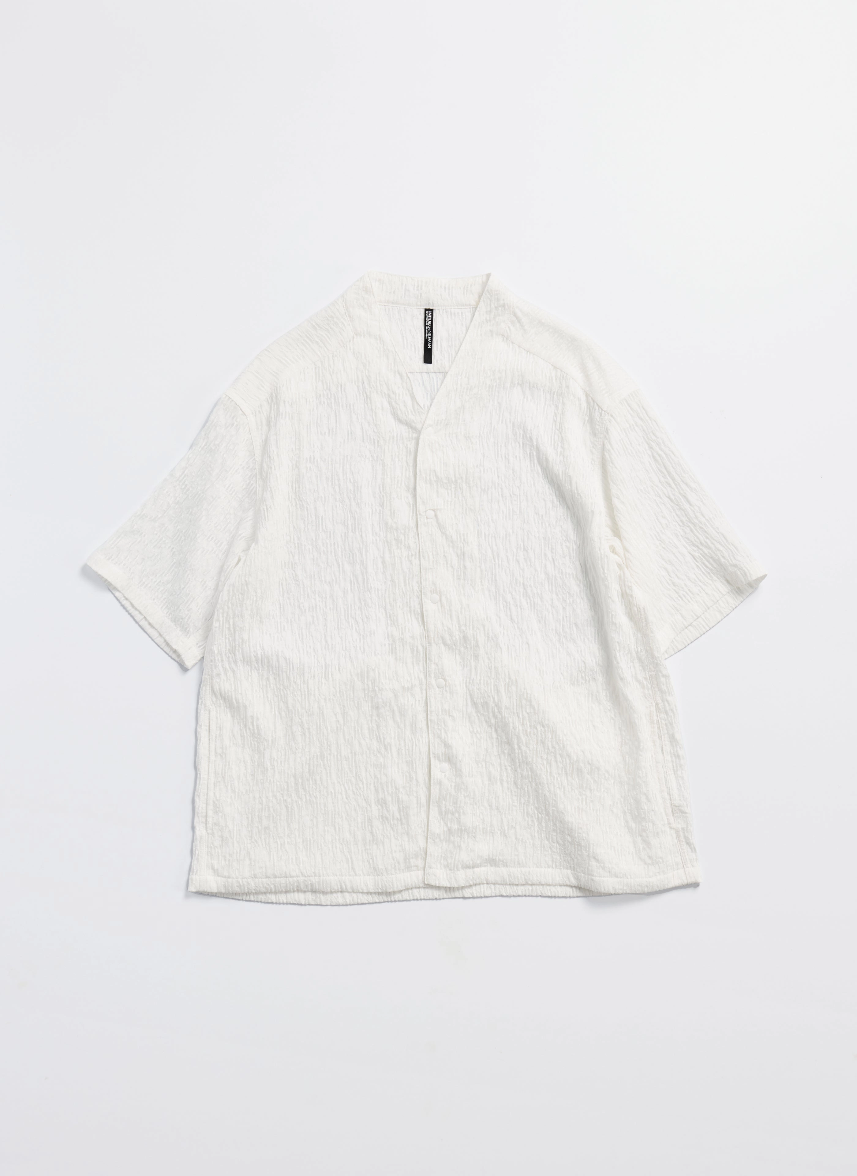 Distressed Rayon Nylon Oriental Shirt