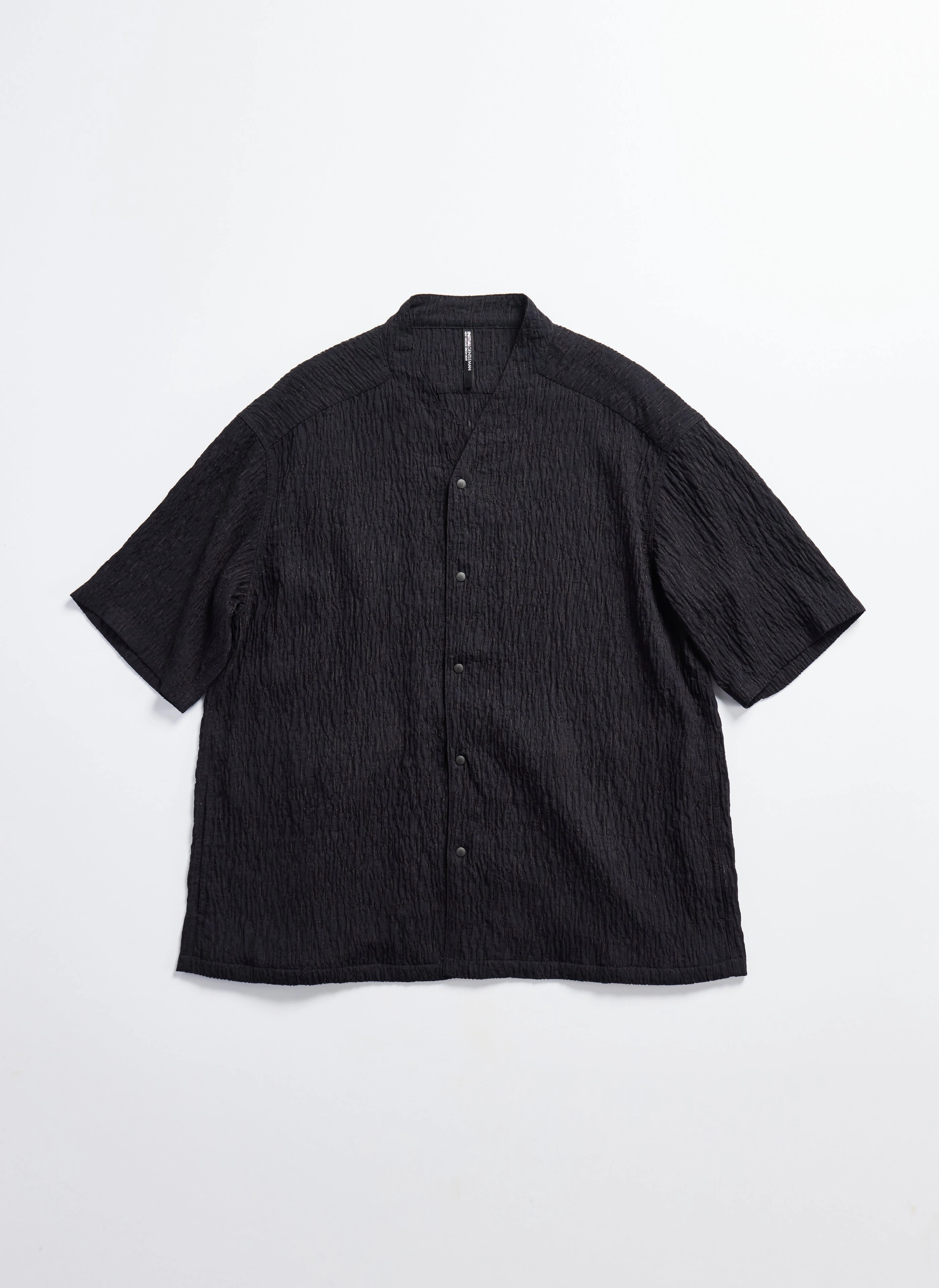 Distressed Rayon Nylon Oriental Shirt