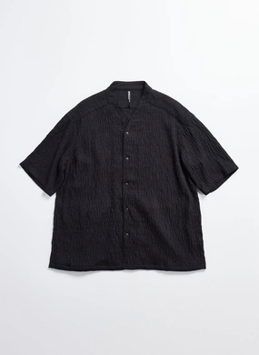Distressed Rayon Nylon Oriental Shirt