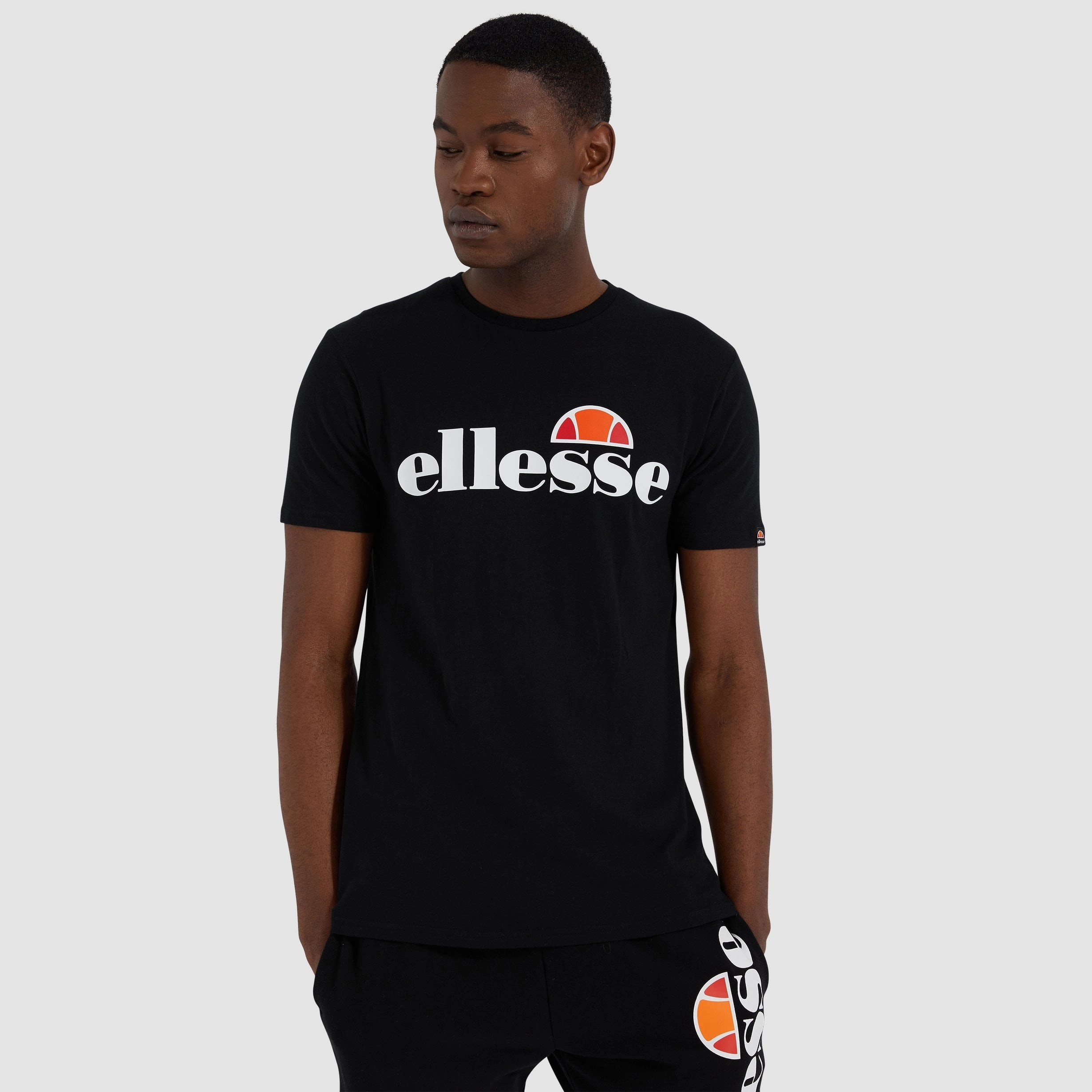 ELLESSE MEN'S PRADO BLACK TEE