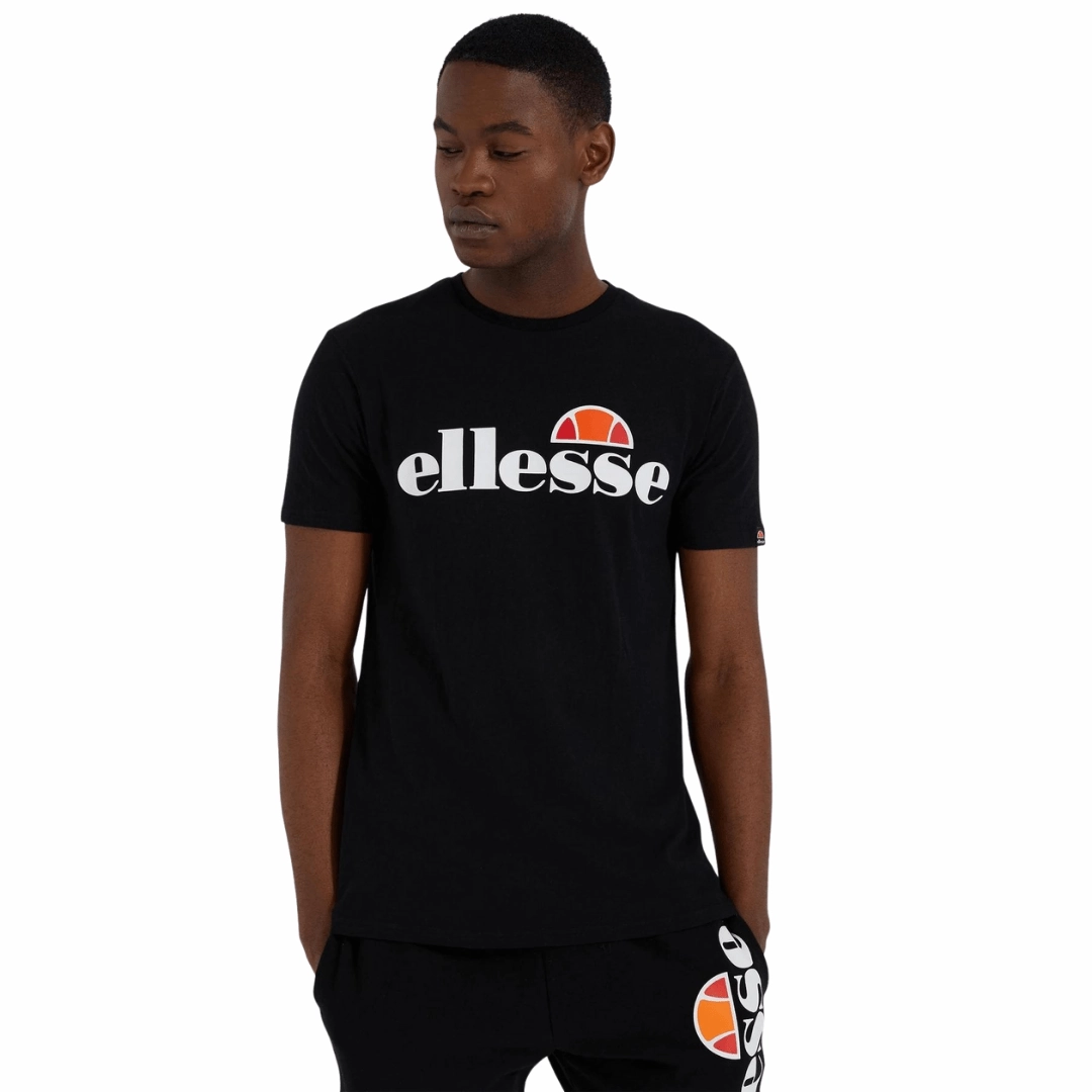 ELLESSE MEN'S PRADO BLACK TEE