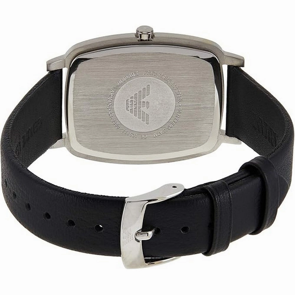 Emporio Armani Retro Black Dial Dress Men's Watch AR2490