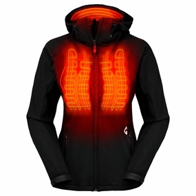 GERBING GER-TJKT-7V-W-B-S Women's Small Black Torrid 7-Volt Battery Heated Softshell Jacket 2.0(Small)