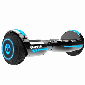GOTRAX Glide Chrome Black Hoverboard 6.5" Bluetooth Enabled LED w/ Self Balancing Mode