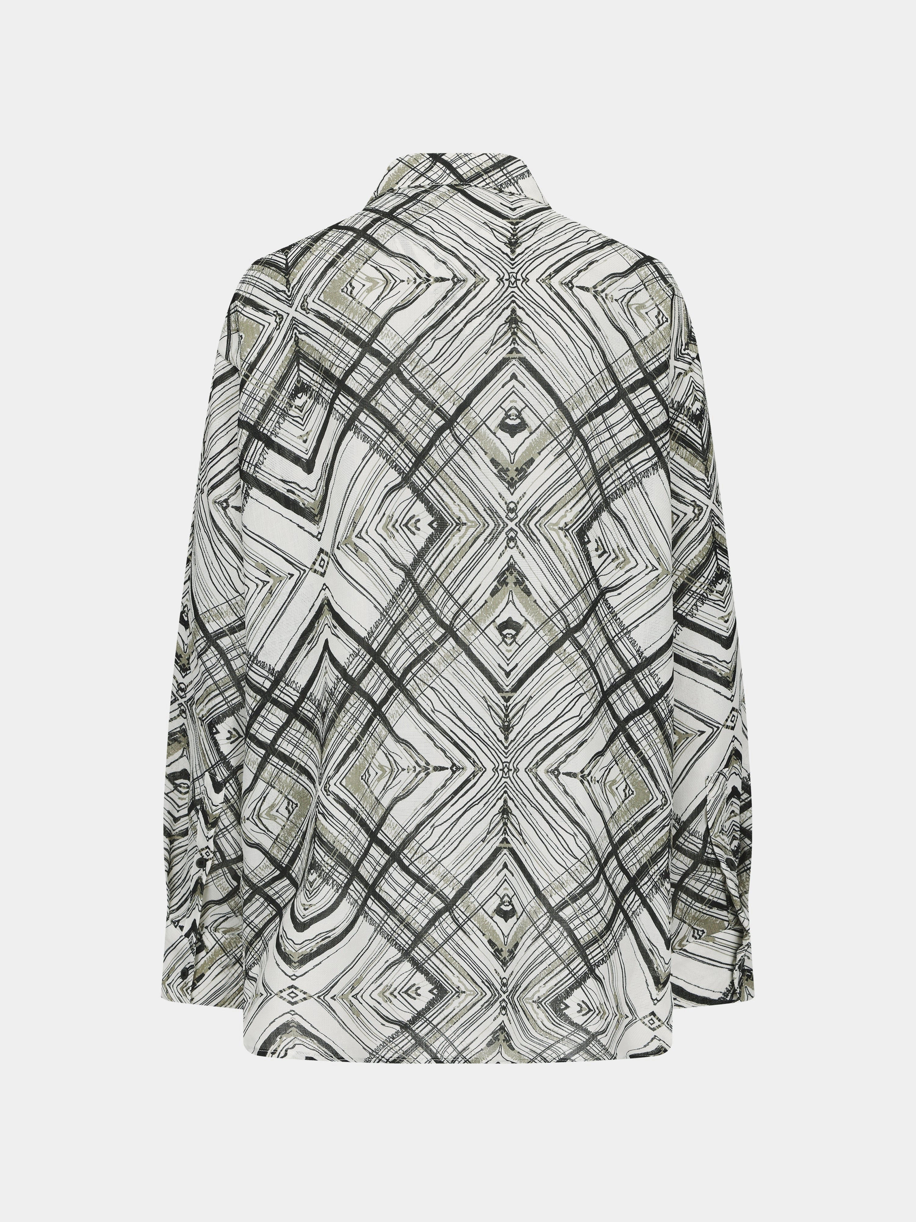 Handcrafted Checker Printed Shirt