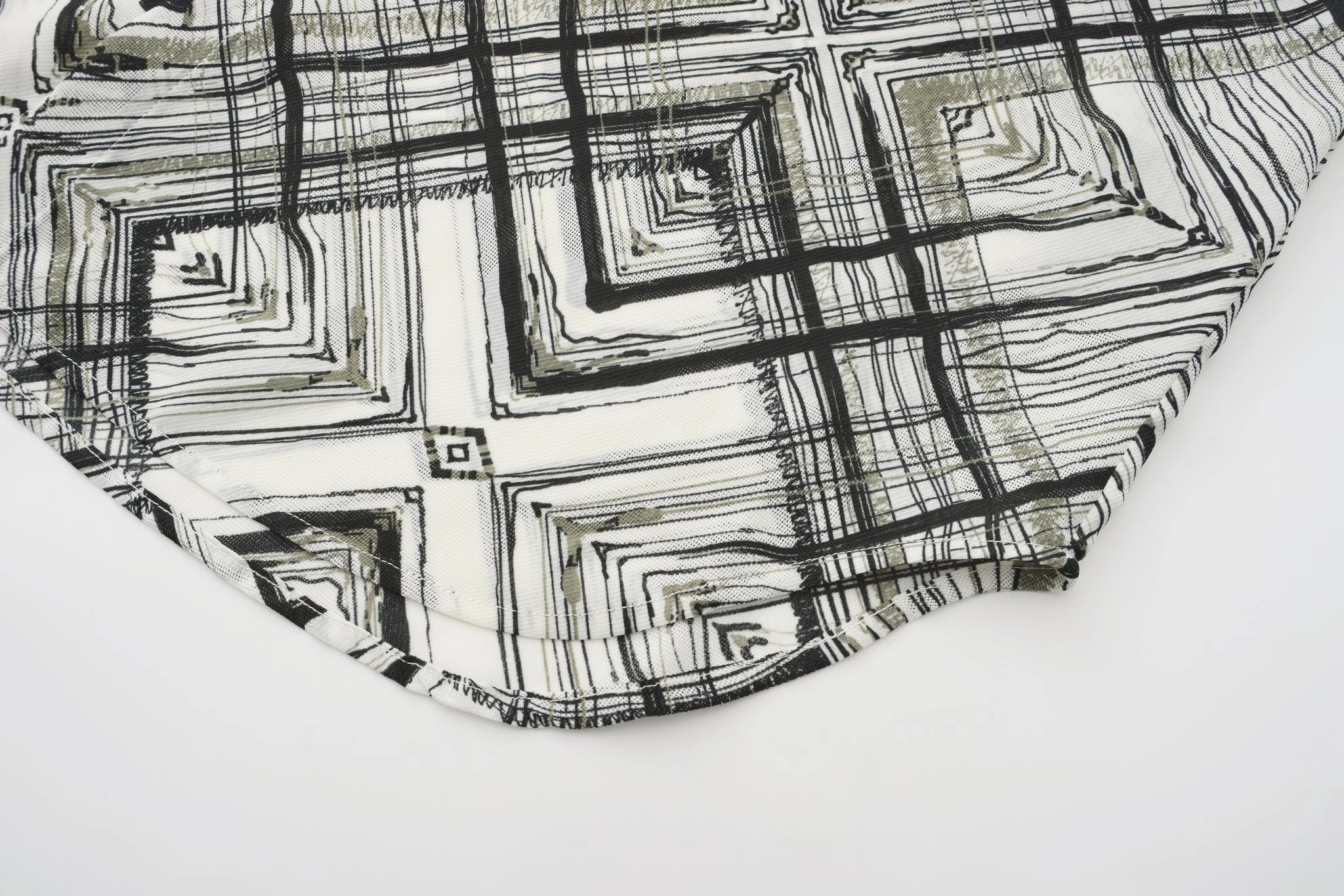 Handcrafted Checker Printed Shirt