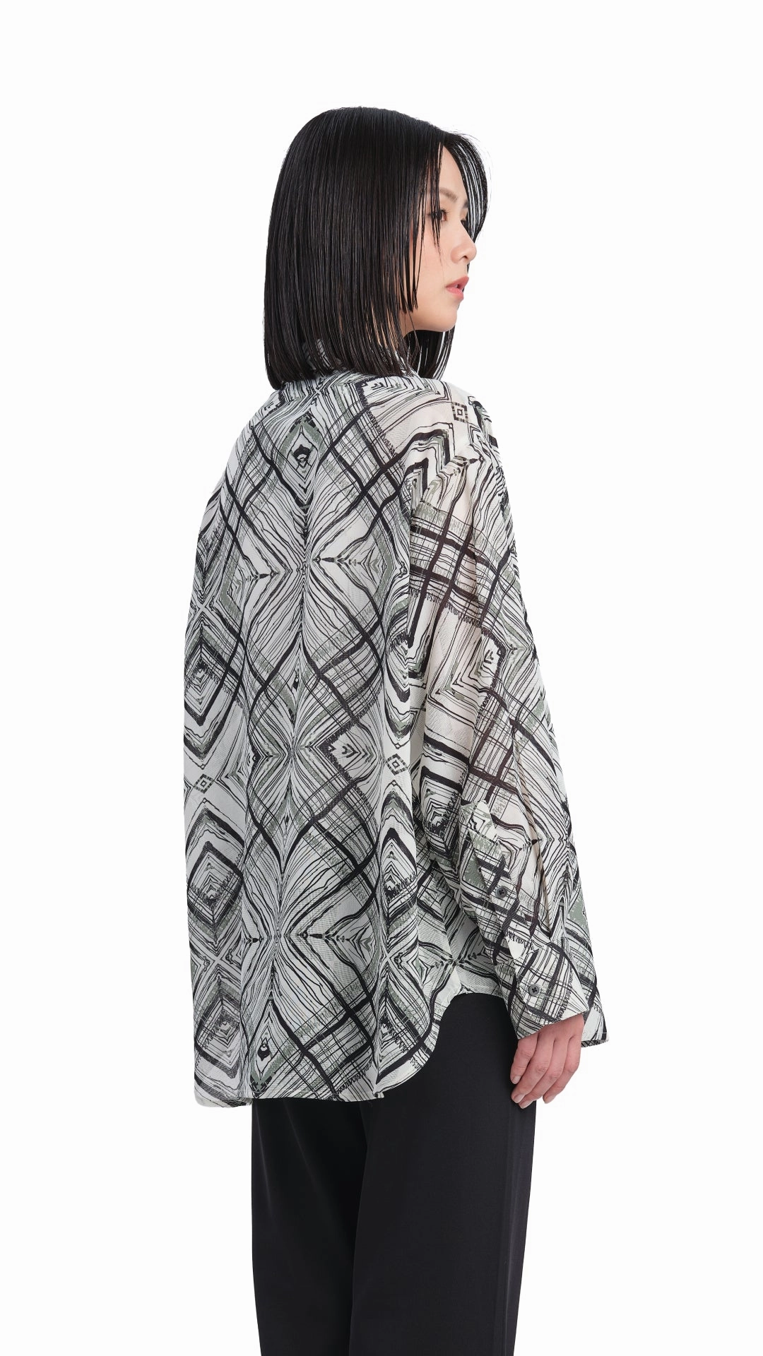 Handcrafted Checker Printed Shirt
