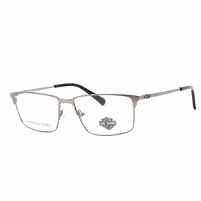 Harley Davidson Men's Eyeglasses - Full Rim Matte Light Nickeltin Frame | HD0914 011