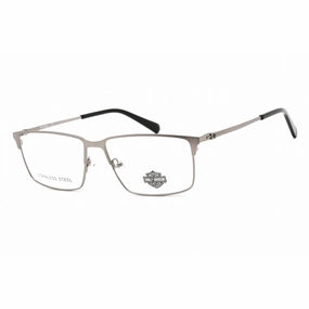Harley Davidson Men's Eyeglasses - Matte Light Nickeltin Metal Frame | HD0914 011