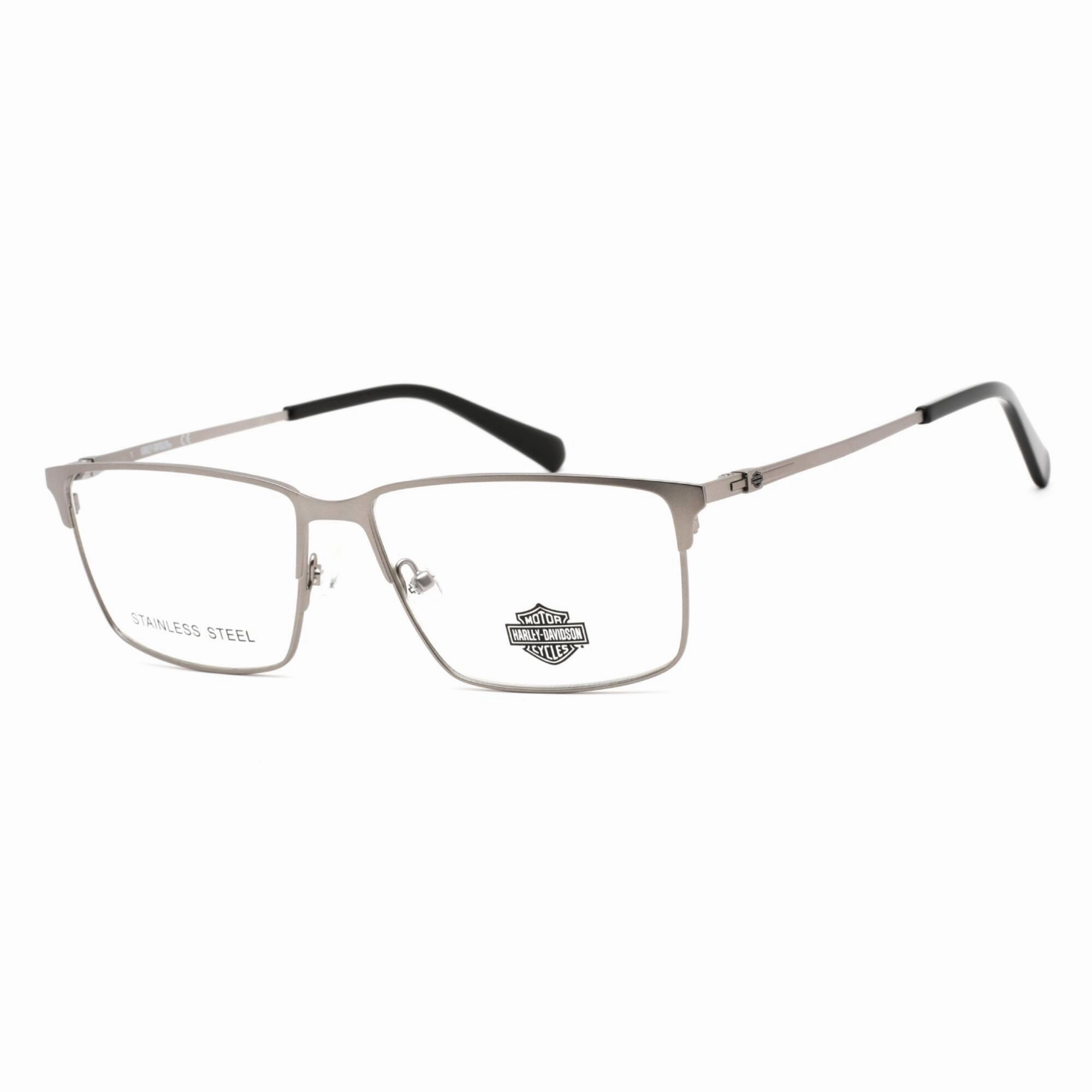 Harley Davidson Men's Eyeglasses - Matte Light Nickeltin Metal Frame | HD0914 011