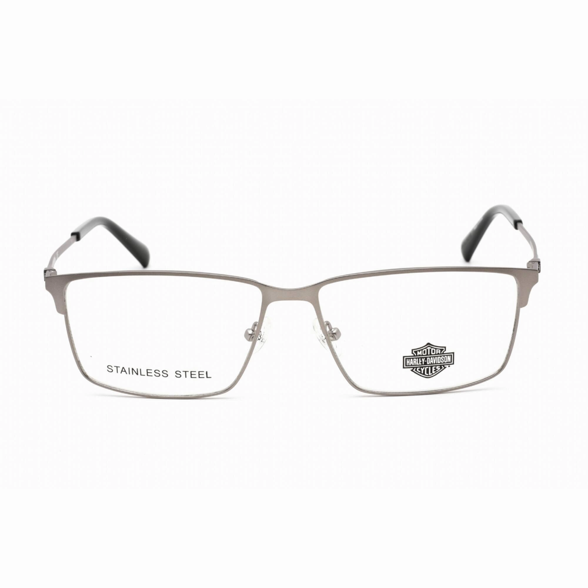 Harley Davidson Men's Eyeglasses - Matte Light Nickeltin Metal Frame | HD0914 011