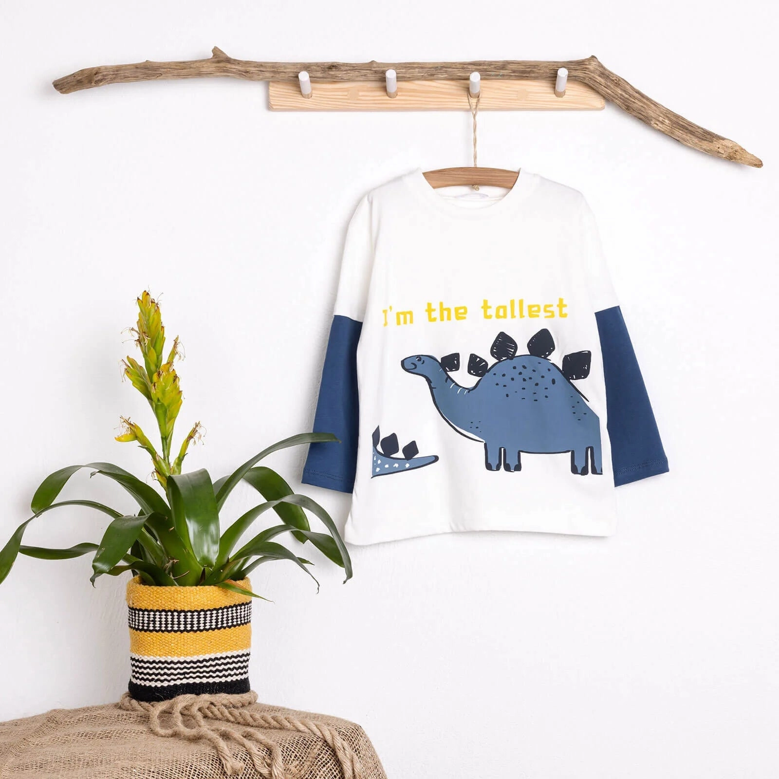 HelloBaby Baby Boy Long Sleeve Body - Ecru